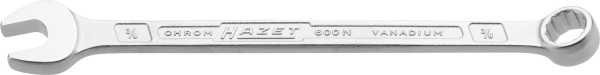 Clé mixte Hazet, profil extérieur double hexagonal, 3/8", 600NA-3/8