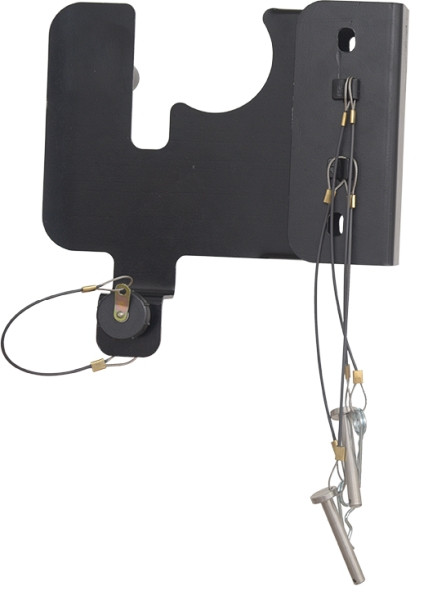 Jeu de plaques d'adaptation Kratos MultiSafeWay pour dispositif de ligne de vie rétractable avec treuil de sauvetage intégré FA 20 401 10, FA6002205