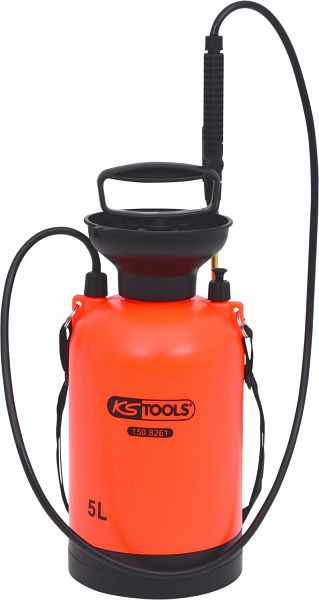 Atomiseur à pression KS Tools avec sangle de transport, 5L, 150.8261