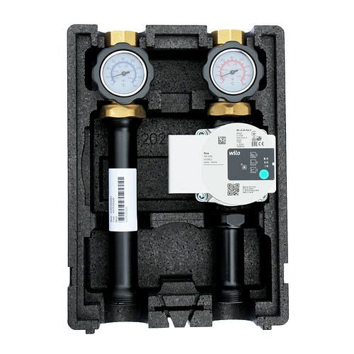 Groupe de pompes de circuit de chauffage Environ EcoMix direct, avec pompe à haut rendement Wilo Para 25/6, ENECO0031PARA