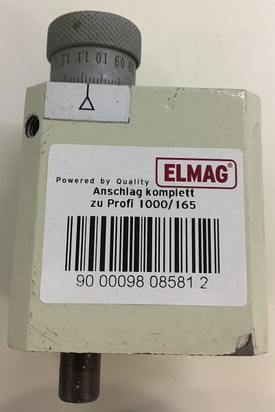 ELMAG butée complète, pour Profi 1000/165, 9808581