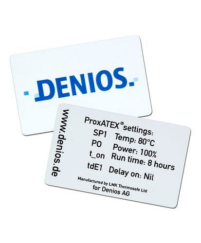 Carte DENIOS pour contrôleur NFC, avec programmation individuelle, 280-738