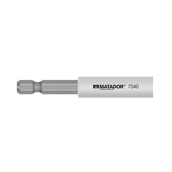Porte-embout magnétique MATADOR pour embouts, 6,3 (1/4) x 6,3 (1/4), 7040 0001