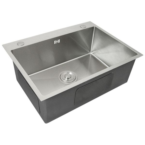 Évier de cuisine KuKoo en acier inoxydable, 26075