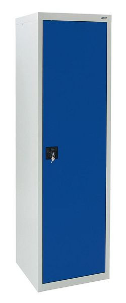 armoire à portes battantes émoussées MovaFlex III, 7035/5010, 4 étagères, largeur 500 mm, 7805074