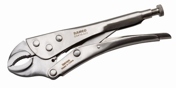 Pince multiprise Bahco, acier inoxydable/inox, magnétique, 225 mm, SS415-225