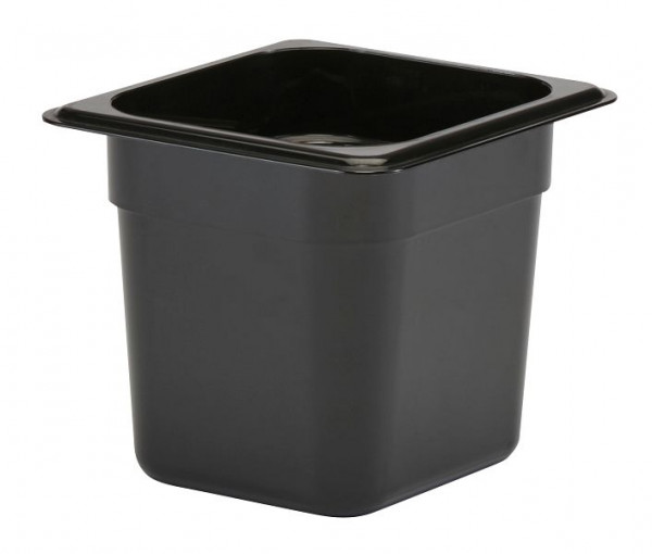 Conteneur GN Cambro 1 / 6-150 mm Camwear® Noir, VE: 6 pièces, 66CW110