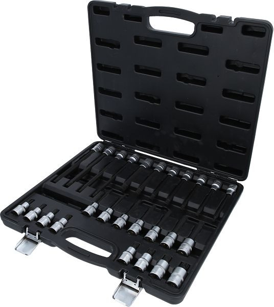 KS Tools Jeu de douilles 1/2" pour vis multi-dents (XZN), 26 pièces, 911.4540