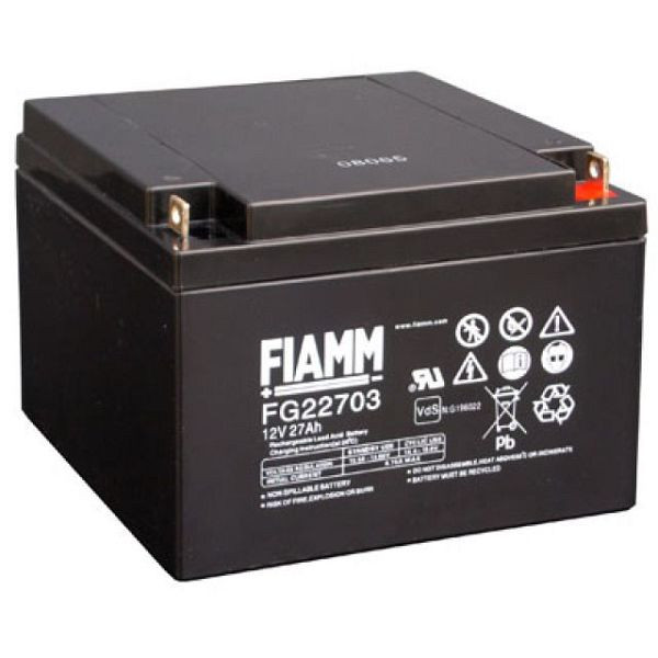 Batterie au plomb d'origine AGI pour FIAMM FG22703, 90276