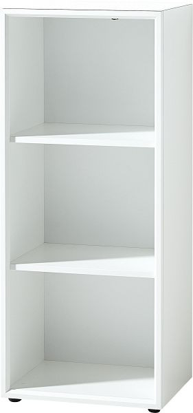 Étagère de classement GERMANIA GW-MONTERIA 4203 blanc, hauteur 120 cm, 4203-84