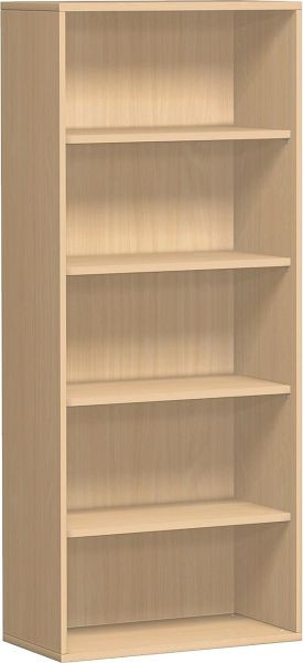 Étagère geramöbel, 4 étagères décoratives, 800x425x1920, hêtre, N-10R508-B