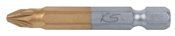 KS Tools Embout TiN 1/4", 50 mm, PZ2, 911.3643