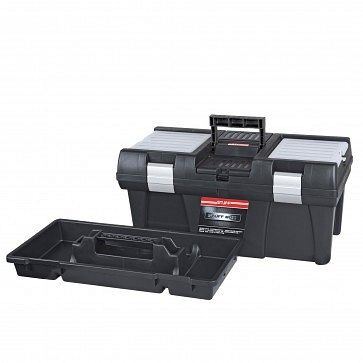 ADB Toolbox Stuff Semi Profi Line20", dimensions du boîtier LxPxH : 525x256x240 mm, couleur : noir, 15513