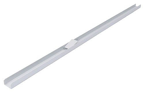 Bedrunka+Hirth Rail porte-pièces largeur 1000 mm avec 1 x butée, 07.60.03