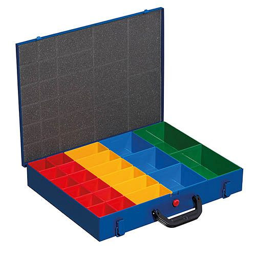 Bedrunka+Hirth Flex-Box-Métal, 444 x 370 x 70 mm, 23 inserts, 04.KK454120