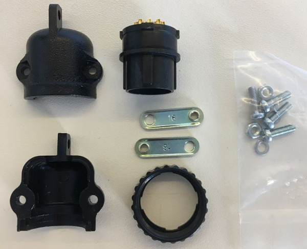 Connecteur ELMAG HF 10 broches pour onduleur TIG CEBORA (également pour connexion de télécommande), 9505580