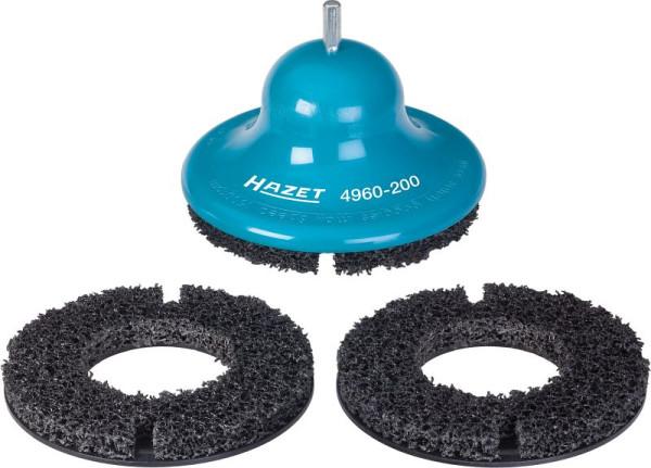 Meuleuse de moyeux de roue Hazet, 200 mm, nombre d'outils : 3, 4960-200/3