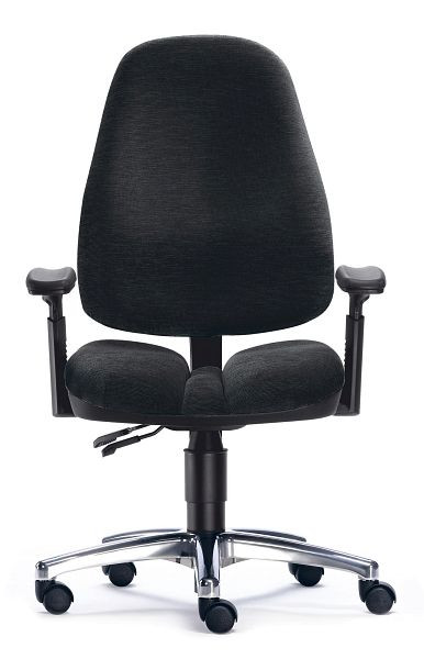 SITWELL MISTER FLEX, noir, chaise de bureau sans accoudoirs, SY-87.100-M-90-109-00-44-10