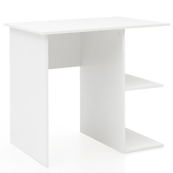 Table d'ordinateur Wohnling bureau blanc 82 x 60 x 76 cm, WL5.757