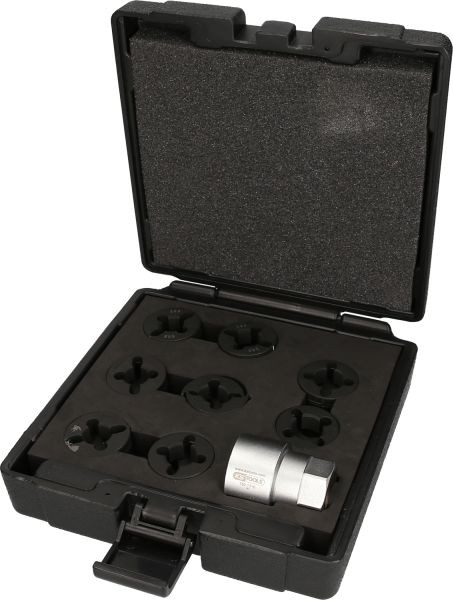 KS Tools Kit de réparation de filetage de boulon de roue pour véhicules utilitaires, 9 pièces, 460.5480