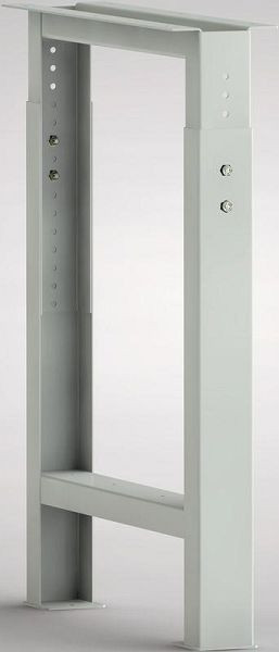 Élément de base d'établi KLW en forme de chapeau en U en tôle d'acier pliée de 2 mm d'épaisseur, 700-1000 x 608 x 80/160 mm H x P x L, FE-UVP-02