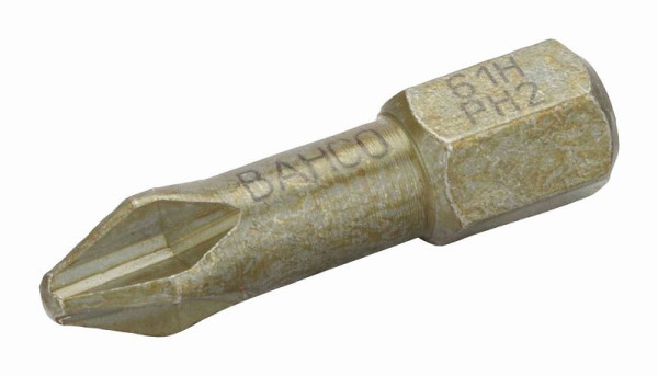 Embouts Bahco 1/4", 25 mm, extra durs, PH 3, paquet de 10, 61H/PH3