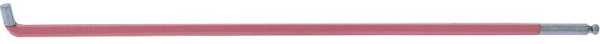 KS Tools Clé Allen à tête sphérique, XL, 5/64", coudée à 108°, 151.4432
