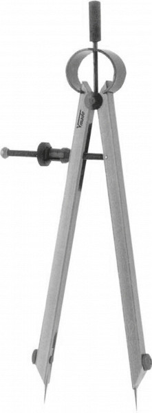 Boussole à ressort Vogel Germany DIN 6486, avec pointe interchangeable, 125 mm, 302681