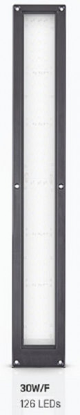 Hagneone PLANONLIGHT LED 30W / F NOIR, 10393