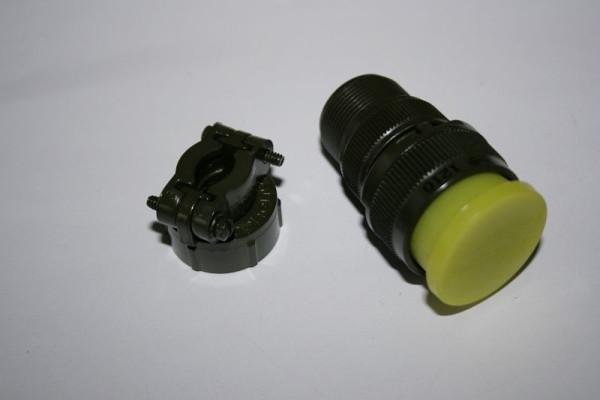Connecteur ELMAG HF complet, avec décharge de traction (connexion pot/télécommande) pour onduleur TIG SMARTY, 9505475