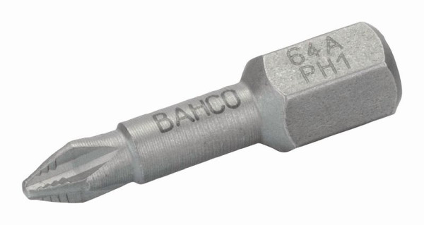 Embouts Bahco 1/4", 25 mm, ACR, PH 3, paquet de 10, 64A/PH3