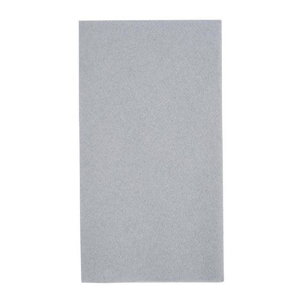 Serviettes de table Fiesta Recyclable Premium Airlaid blanches 40x40cm pli 1/8 (500 pièces), FE274