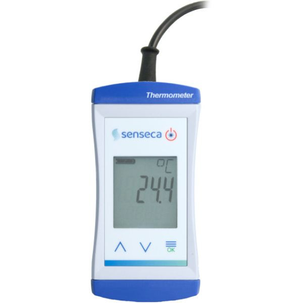 Senseca ECO 121-I1.5 Thermomètre d'alarme étanche avec sonde de pénétration, 486757