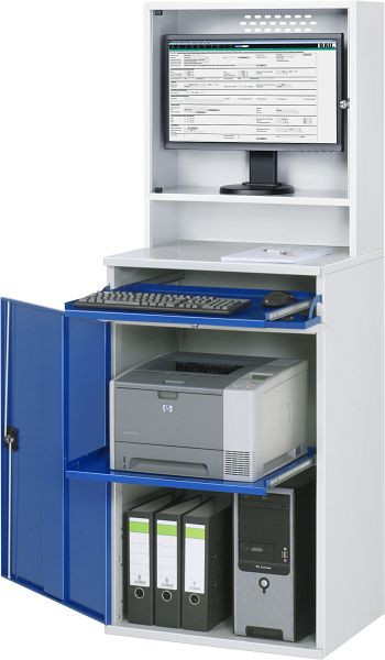 Armoire informatique RAU, stationnaire, 650x1770x520 mm, 07-650-M65-MG2.11