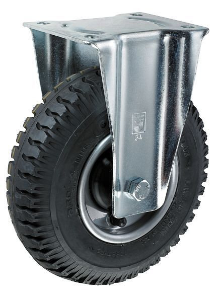 Peetz jeu de 4 roues pneumatiques Ø 250 mm (dont 2 roulettes pivotantes avec frein), 261