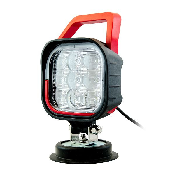 Lampe de travail LED IVT avec socle magnétique, 22 W, 1 490 lm, 370028