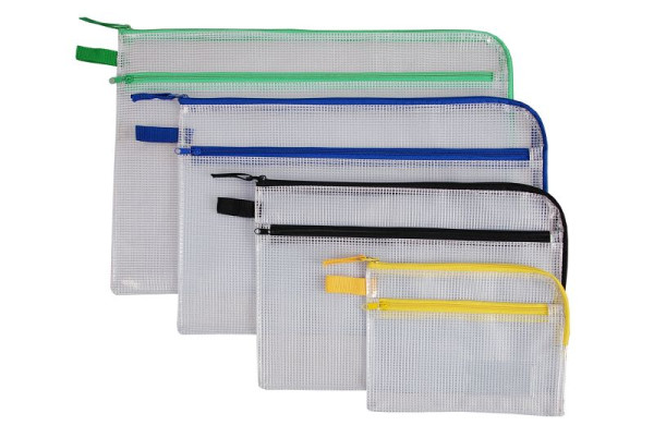 Sac de collection Eichner avec poche supplémentaire, transparent, format : B6, UE : 5 pièces, 9218-01874