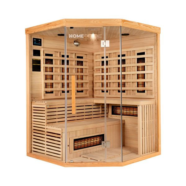 Cabine infrarouge HOME DELUXE SAHARA - XXL avec radiateur à spectre complet, 7366