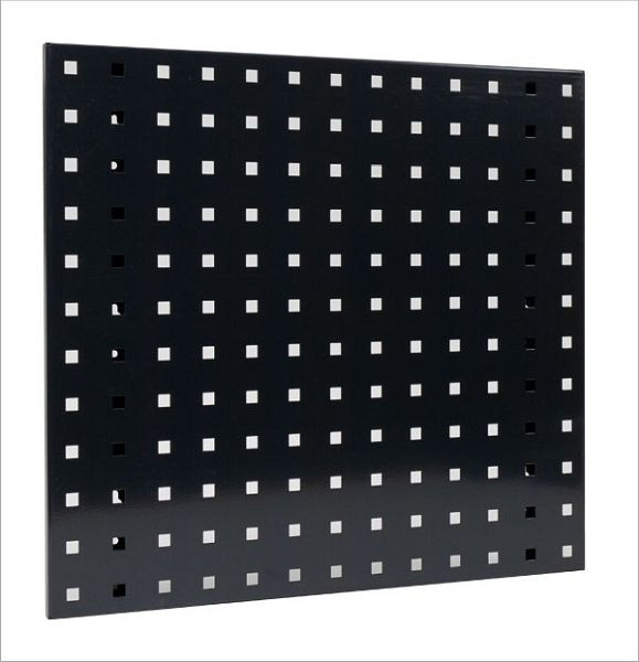 Plaque perforée ADB, dimensions : 493x456mm, couleur : gris, RAL 7016, 23091