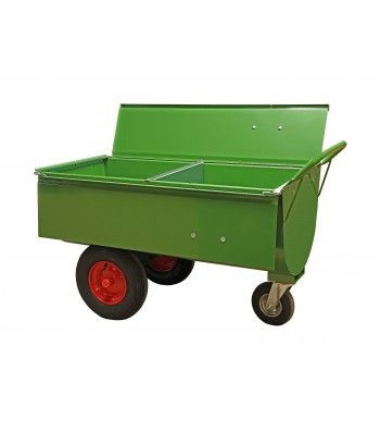Chariot d'alimentation Growi 250 LL avec cloison et couvercle, 10121450