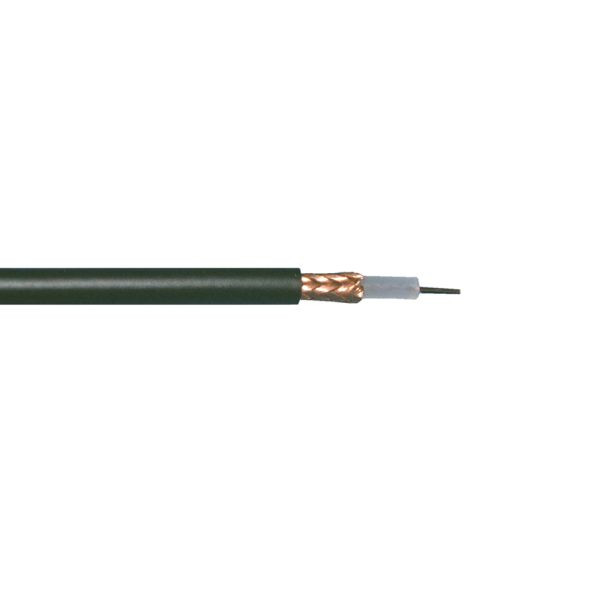 câble haute fréquence connectivité bda RG 59-PVC MIL-C17 noir - bobine 100m, 10850911