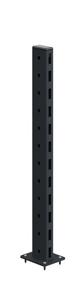 Superstructure de colonne de support SOFAME 1 H600 mm, gris anthracite RAL 7016, W010080371GA