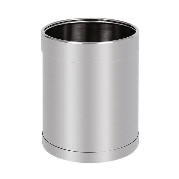 Corbeille à papier Bolero en acier inoxydable 10L, CF130