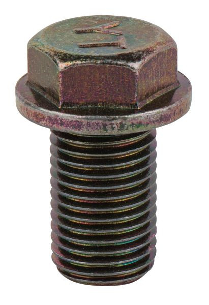 Vis de vidange d'huile KS Tools, six pans extérieurs 17 mm, M14x1,5x23 mm, paquet de 25, 430.2077