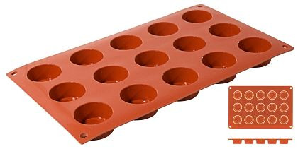 Tapis de cuisson Contacto Petits-Fours 4 cm, 6635/415