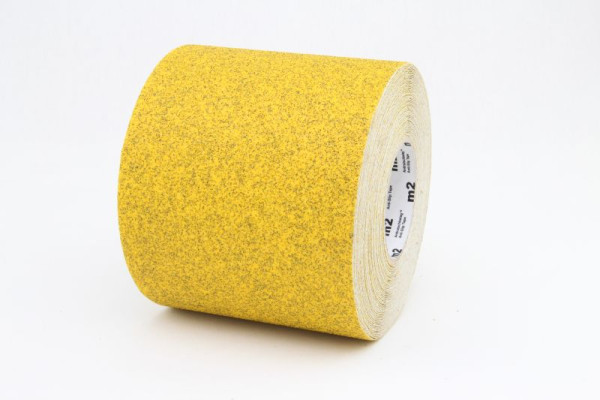 m2 revêtement antidérapant Public 46 jaune rouleau 150mmx18,3m, M9GR150183