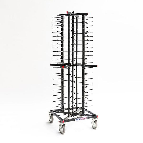 Empileur d'assiettes mobile Jackstack pour 88 assiettes, 309.006