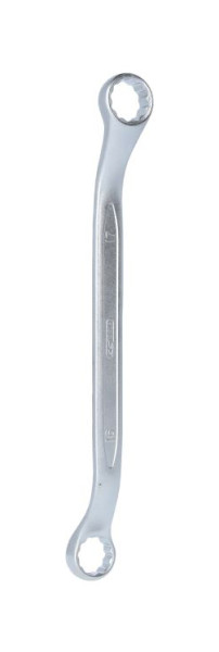 Clé à anneau double KS Tools, légèrement décalée, 16x17 mm, 517.0876