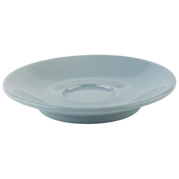 Soucoupes à expresso APS bleues Ø 11,5 cm, hauteur : 2 cm, lot de 6, 16011