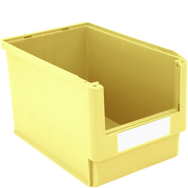 BITO bac de rangement SK set /SK5033 500x313x300 jaune, avec étiquette, 4 pièces, C0230-0029